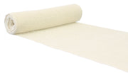 9" Ivory Burlap Roll - Finished Edges