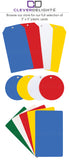 White Plastic Cards - 3" x 5"